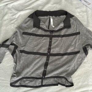 Lululemon after class Cardigan sweater/ Size 10/ 100% cotton